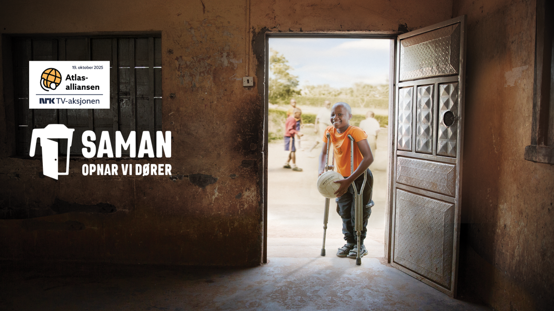 Tv-aksjonen er i år tildelt Atlas-alliansen - Klikk for stort bilete